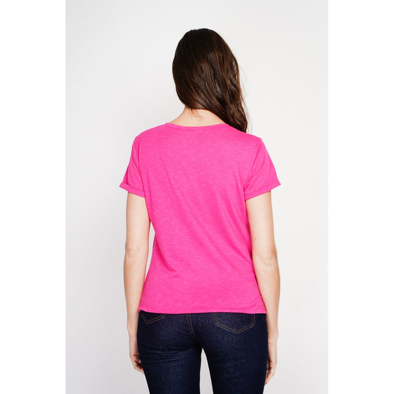 Camiseta - Fucsia