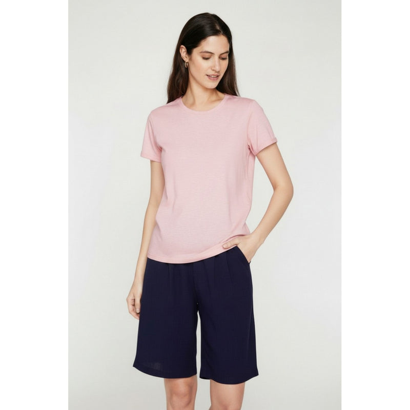 Camiseta - Rosa claro