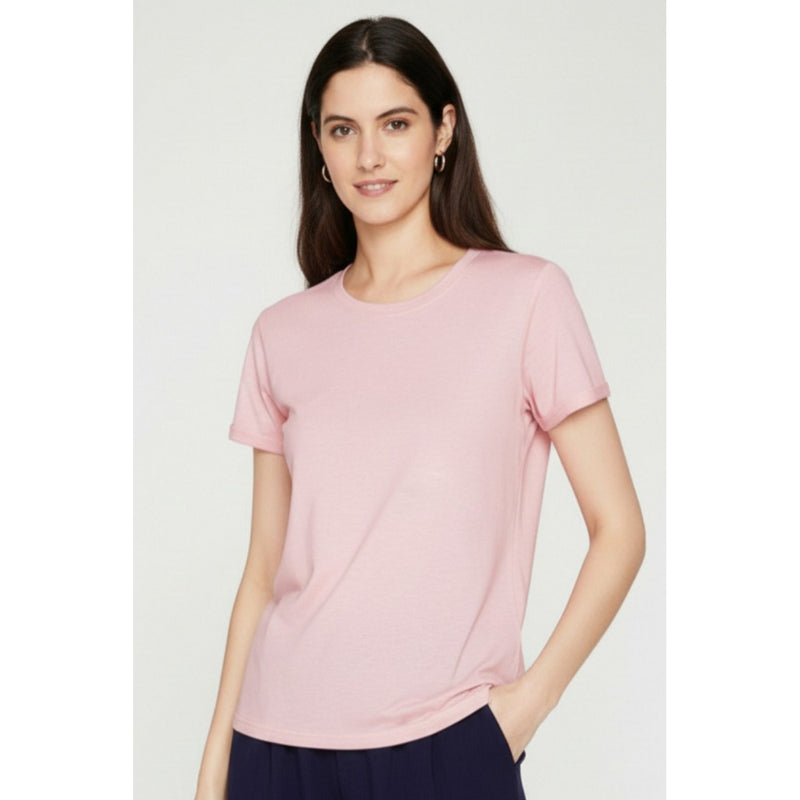 Camiseta - Rosa claro