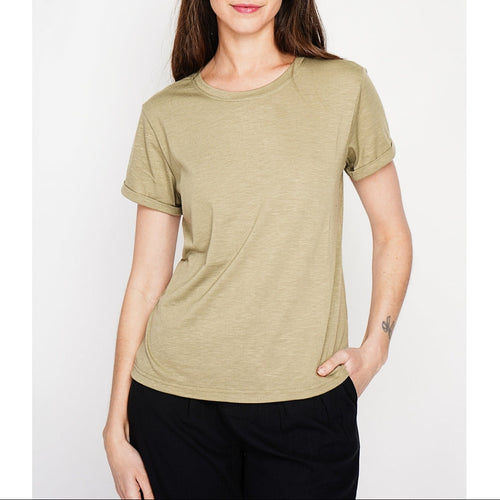 Camiseta - Caqui claro