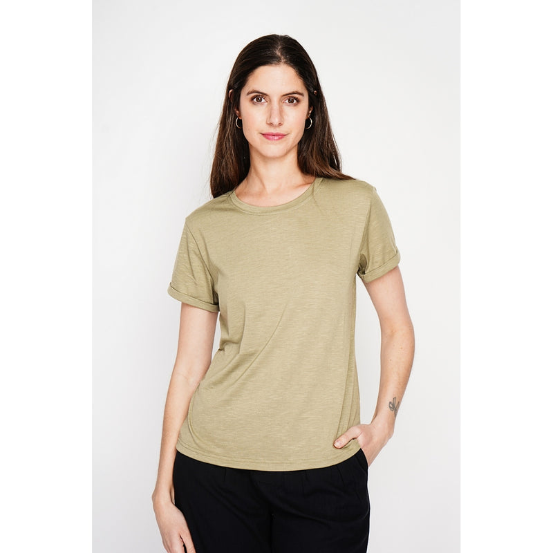 Camiseta - Caqui claro