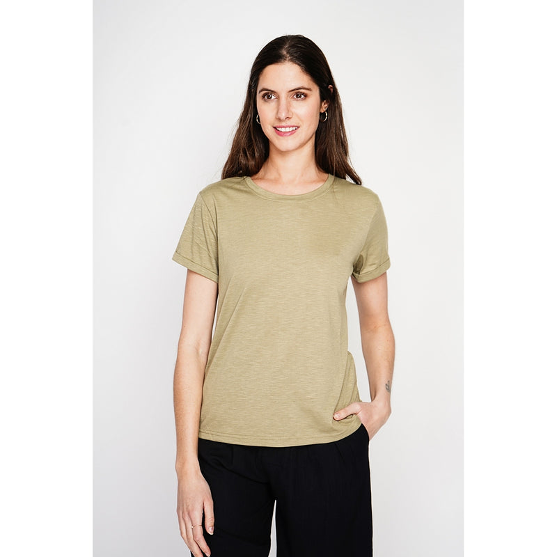 Camiseta - Caqui claro