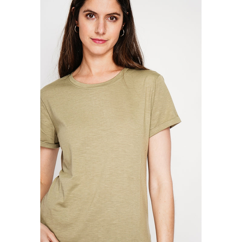 Camiseta - Caqui claro