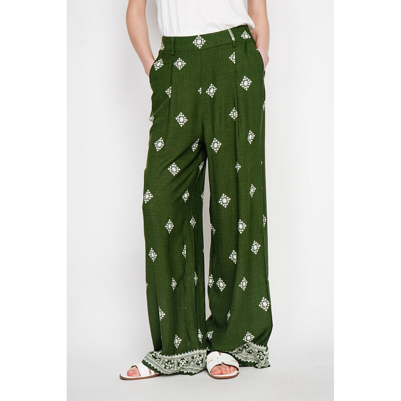 Pantalones - Caqui claro