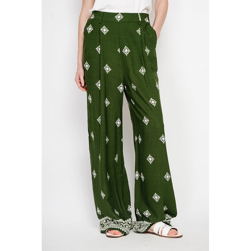 Pantalones - Caqui claro
