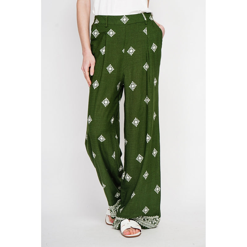 Pantalones - Caqui claro