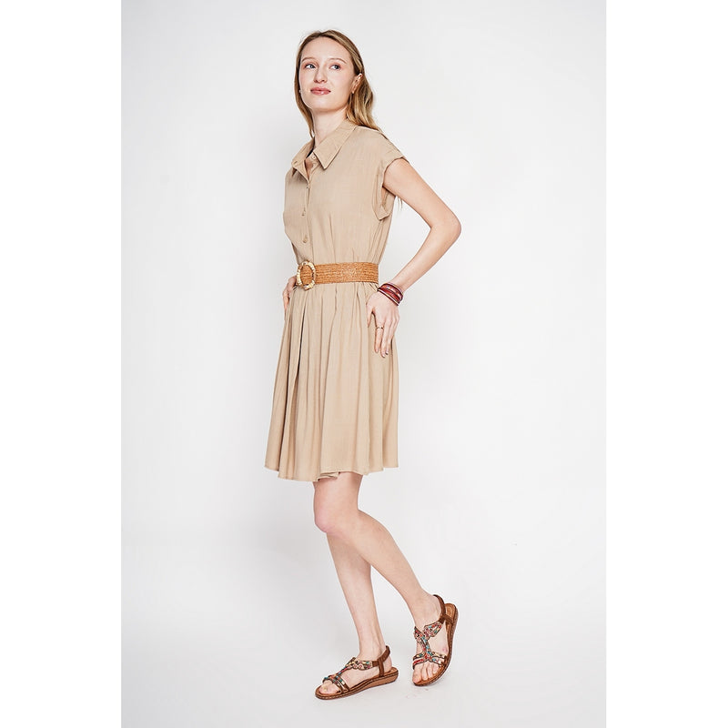Vestido - Camello