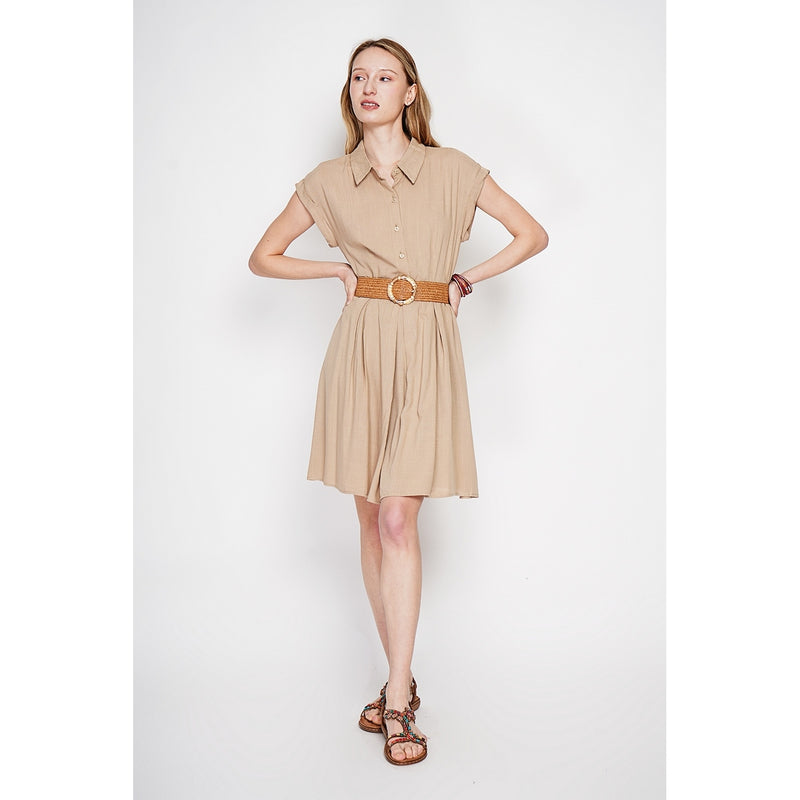 Vestido - Camello