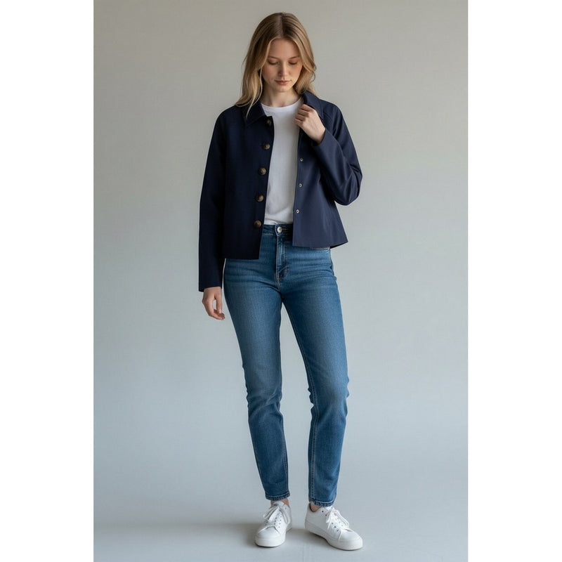 Gabardina - Azul marino