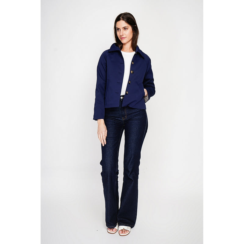 Gabardina - Azul marino