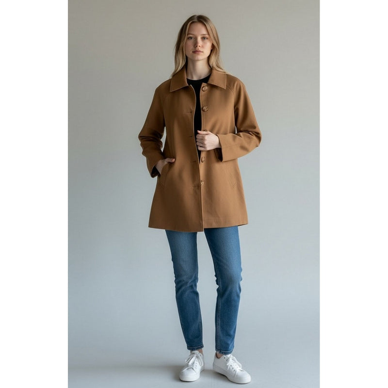 Gabardina - Marrón