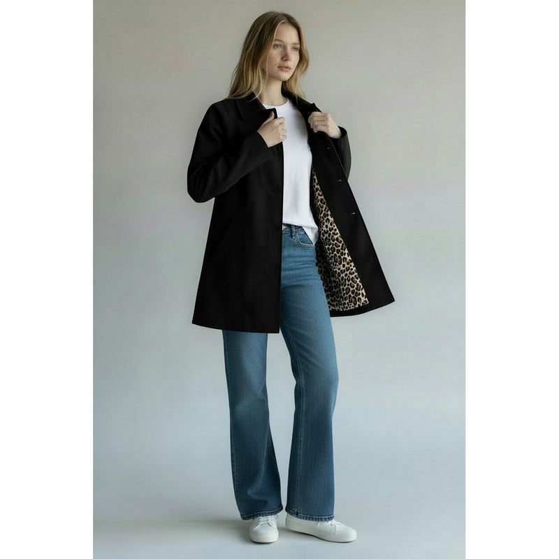 Gabardina - Negro