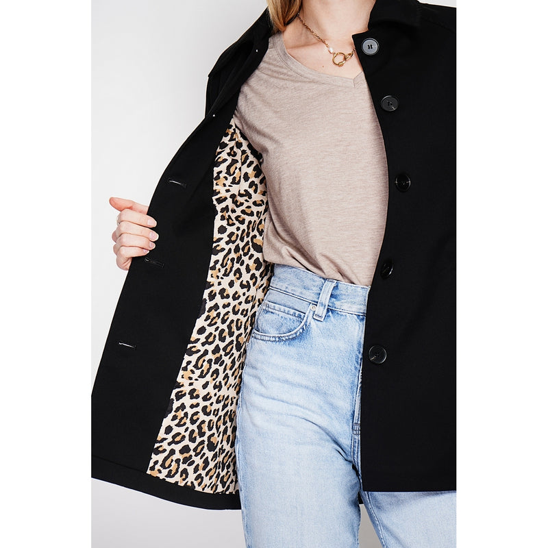 Gabardina - Negro