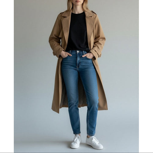 Gabardina - Camello