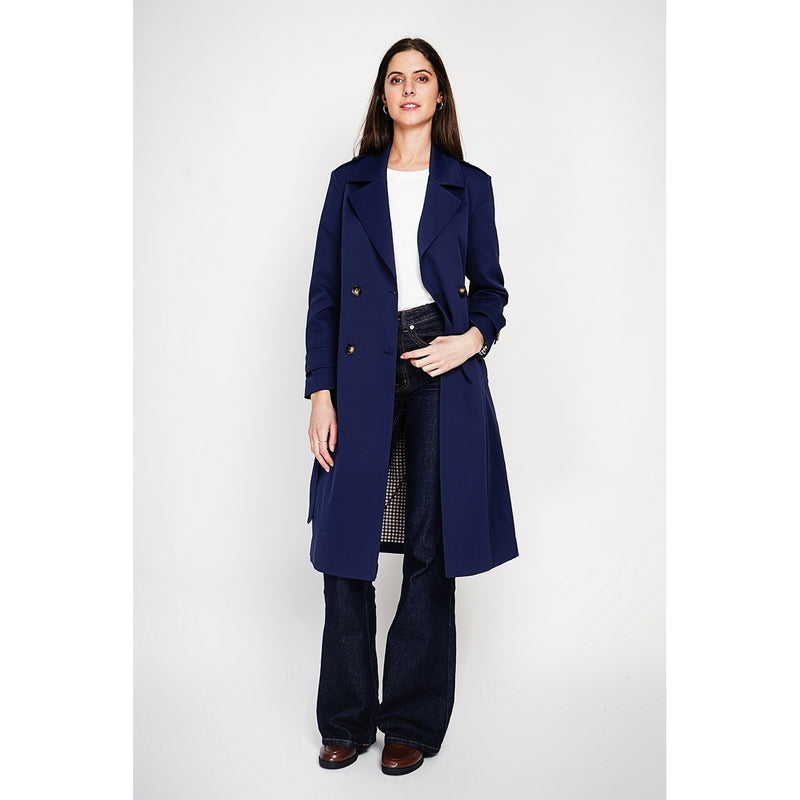 Gabardina - Azul marino