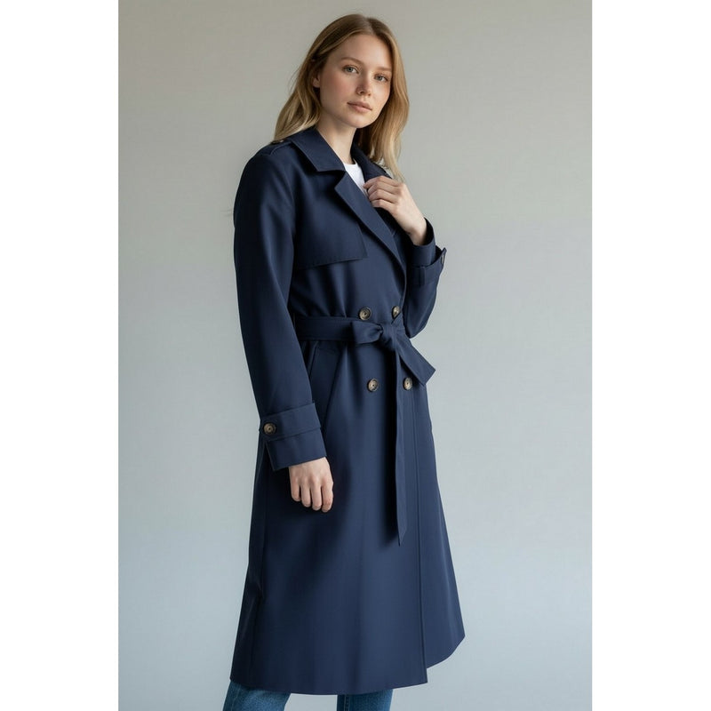 Gabardina - Azul marino