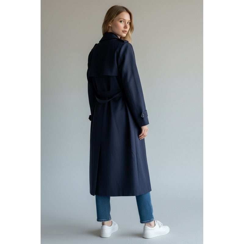 Gabardina - Azul marino