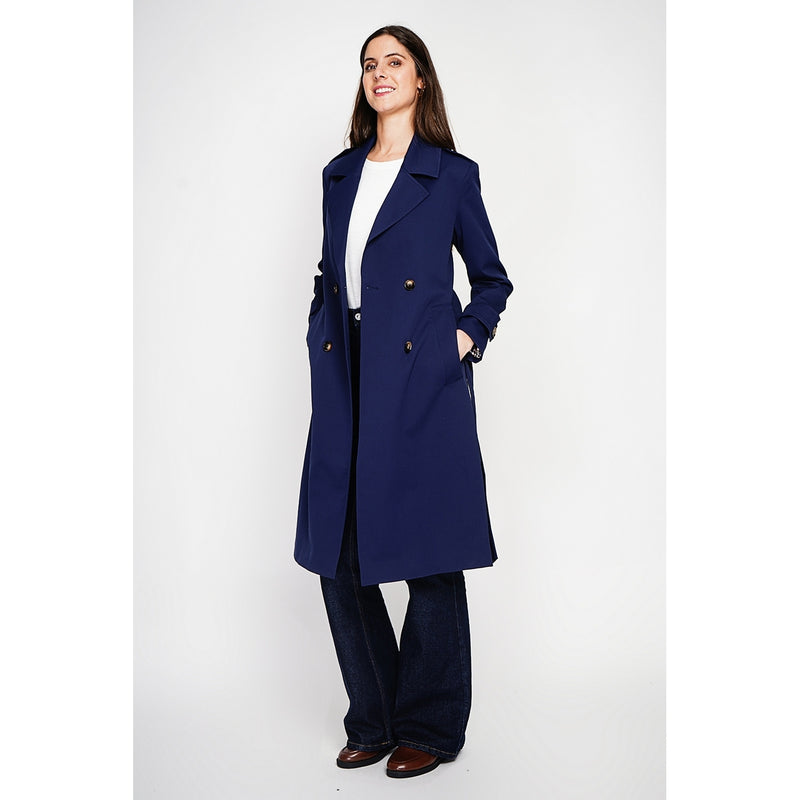 Gabardina - Azul marino