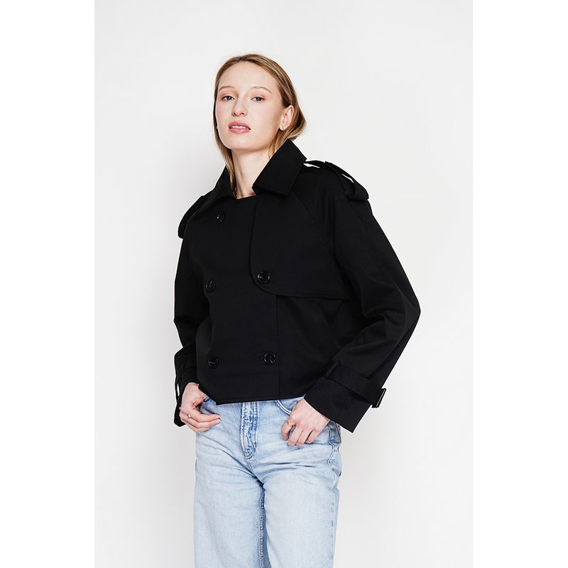 Gabardina - Negro