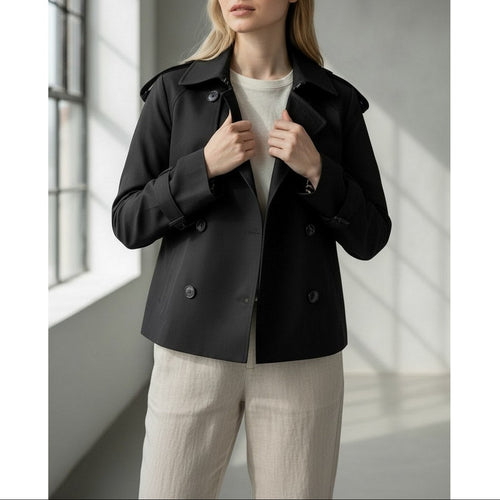 Gabardina - Negro