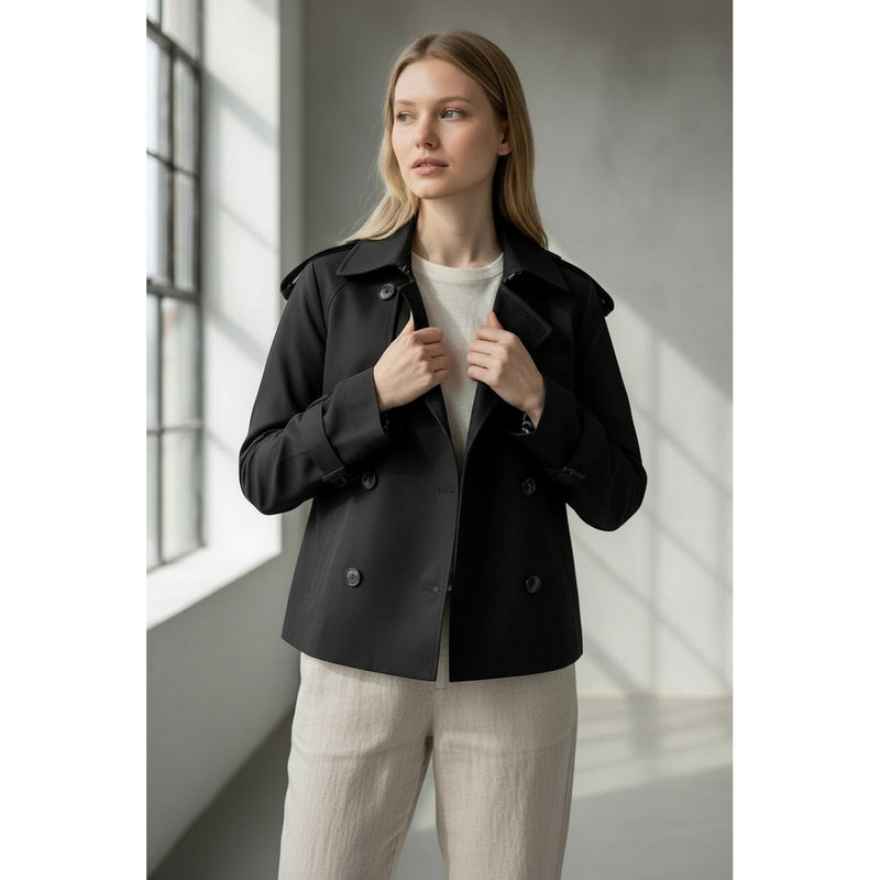 Gabardina - Negro