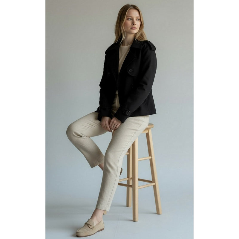 Gabardina - Negro