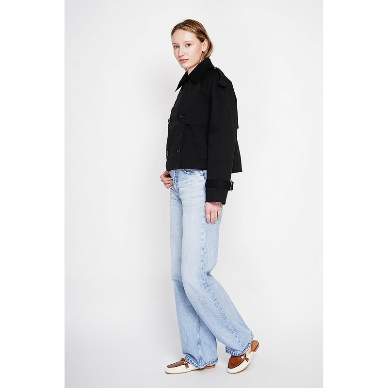 Gabardina - Negro