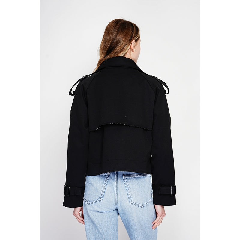 Gabardina - Negro