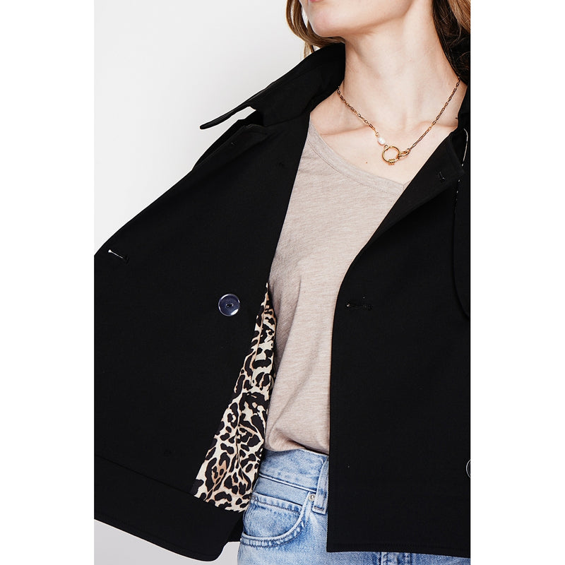 Gabardina - Negro