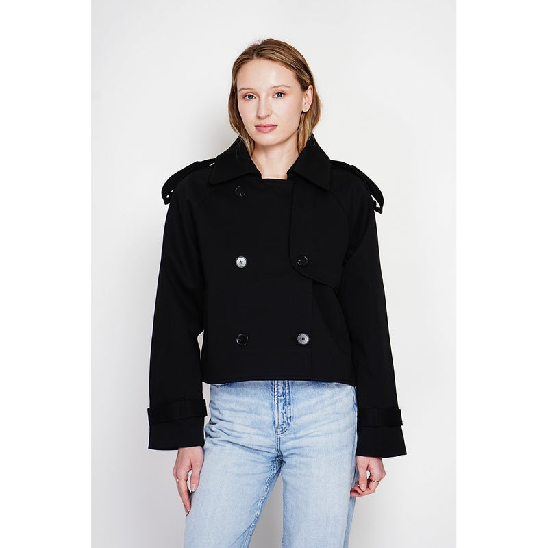 Gabardina - Negro
