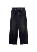 Clara Wide-Leg Jeans - Dark Grey - Women