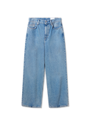 Clara Wide-Leg Jeans - Light Blue - Women