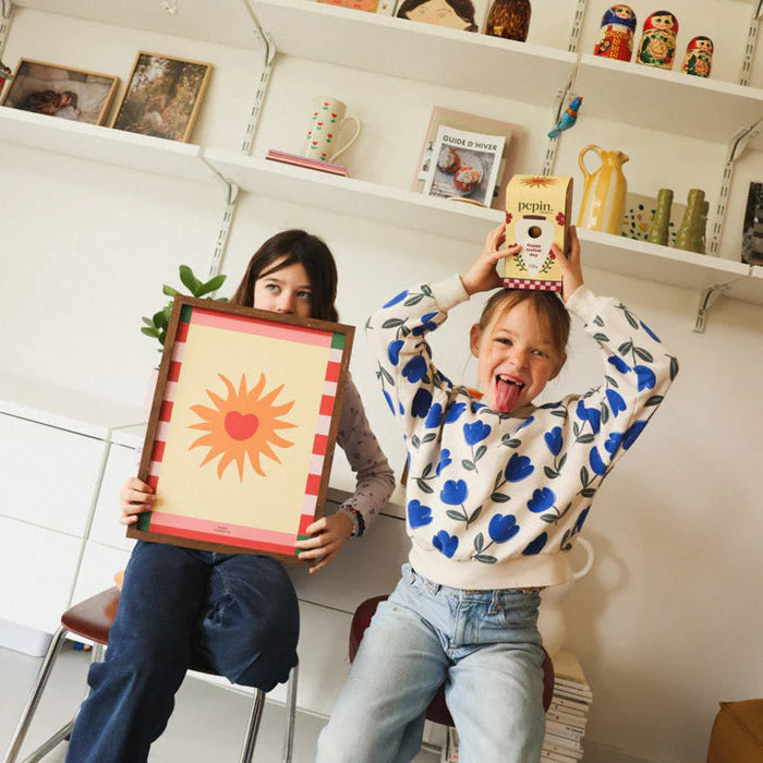 Mother's Day - Ma Petite Vie & Olla Leopard Macchiato Poster