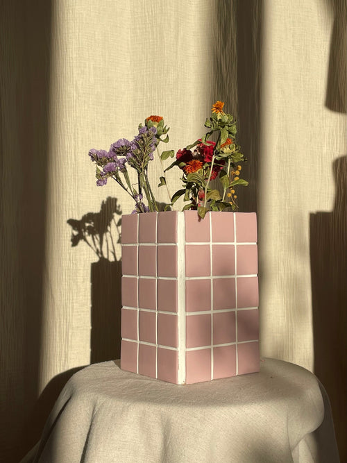 Vases Ines - Rose Clair