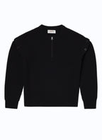 Fursac - Pull En Laine À Manches Amovibles - Noir - Homme