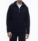 Fursac - Pull En Laine Mérinos - Marine - Homme