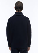 Fursac - Pull En Laine Mérinos - Marine - Homme