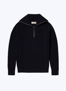 Fursac - Pull En Laine Mérinos - Marine - Homme