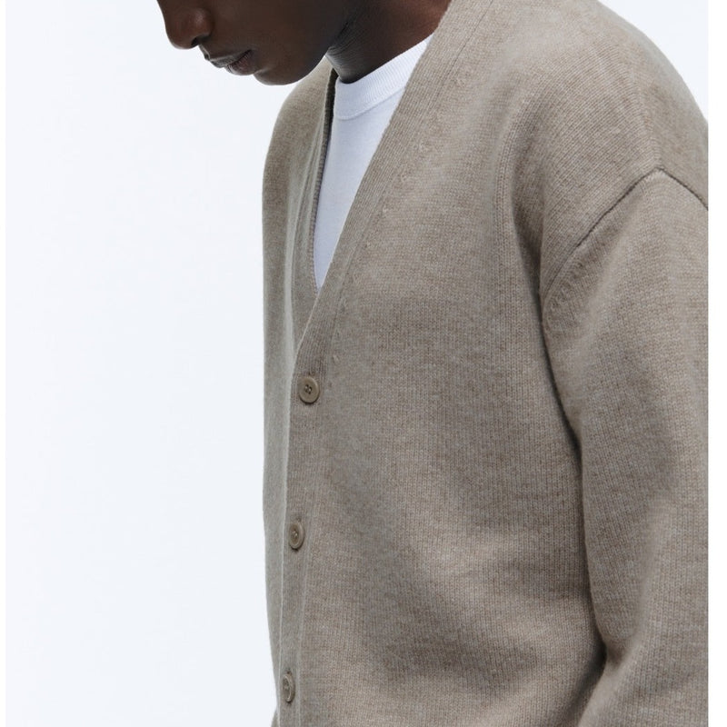 Fursac - Long Sleeve Cardigan - Camel