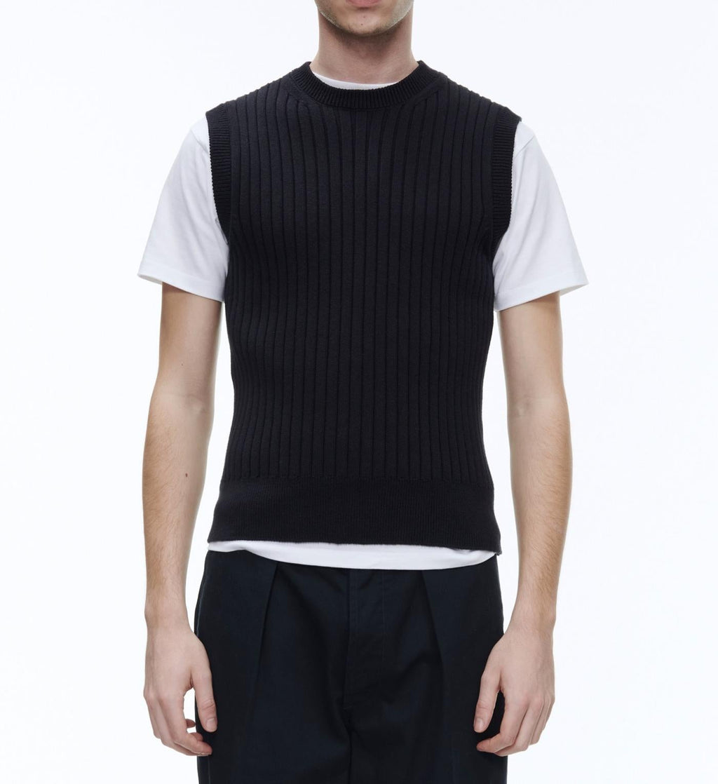 Fursac - Pull En Laine Et Coton Biologique - Marine - Homme