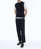 Fursac - Pull En Laine Et Coton Biologique - Marine - Homme