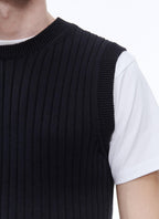 Fursac - Pull En Laine Et Coton Biologique - Marine - Homme