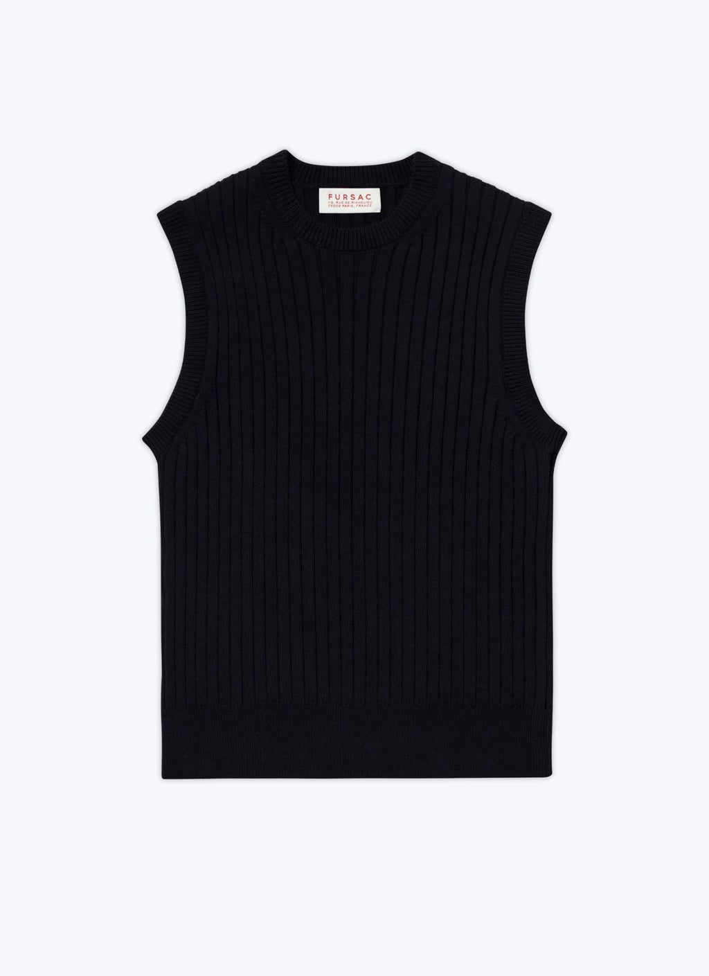 Fursac - Pull En Laine Et Coton Biologique - Marine - Homme