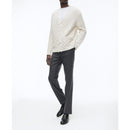 Cable-knit Wool Cardigan - Ecru
