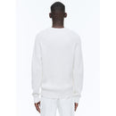 Pull Côtes Anglaises Et Point Sur Manches - Ecru