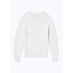 Maglione a coste inglesi e punto fantasia sulle maniche - Ecru
