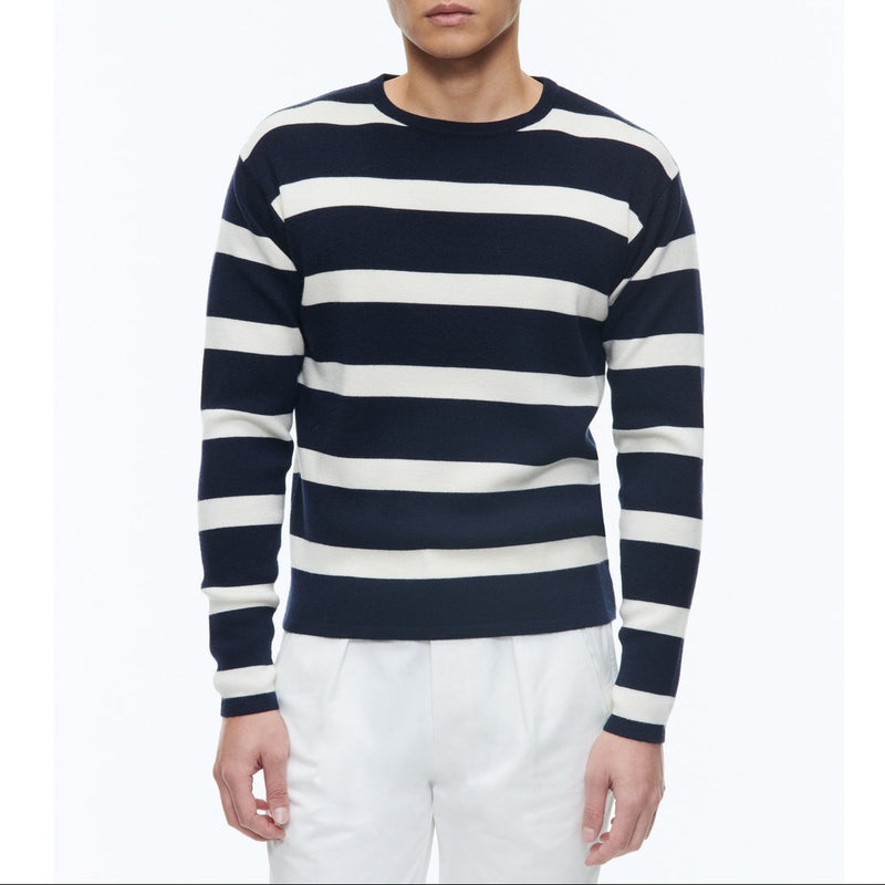 Pull Marinière Milano - Marine