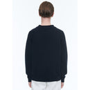 Fursac - Pull À Col Roulotté En Coton - Bleu Marine
