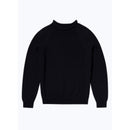 Fursac - Pull À Col Roulotté En Coton - Bleu Marine