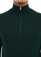 Pull Col Camionneur En Maille Fine - Forêt